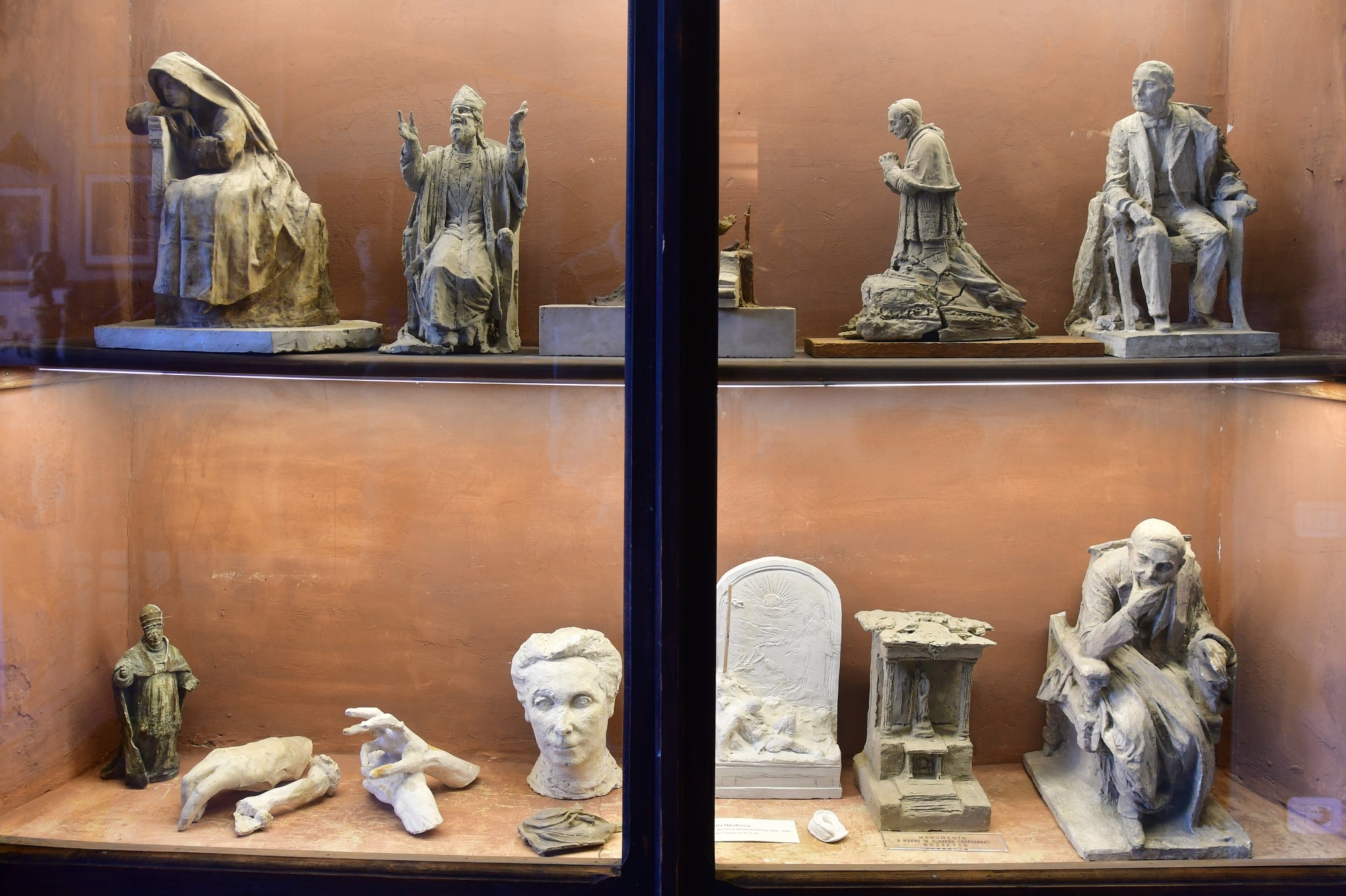 Installation view, “The Factum”, Museo Pietro Canonica a Villa Borghese, Rome, 2021