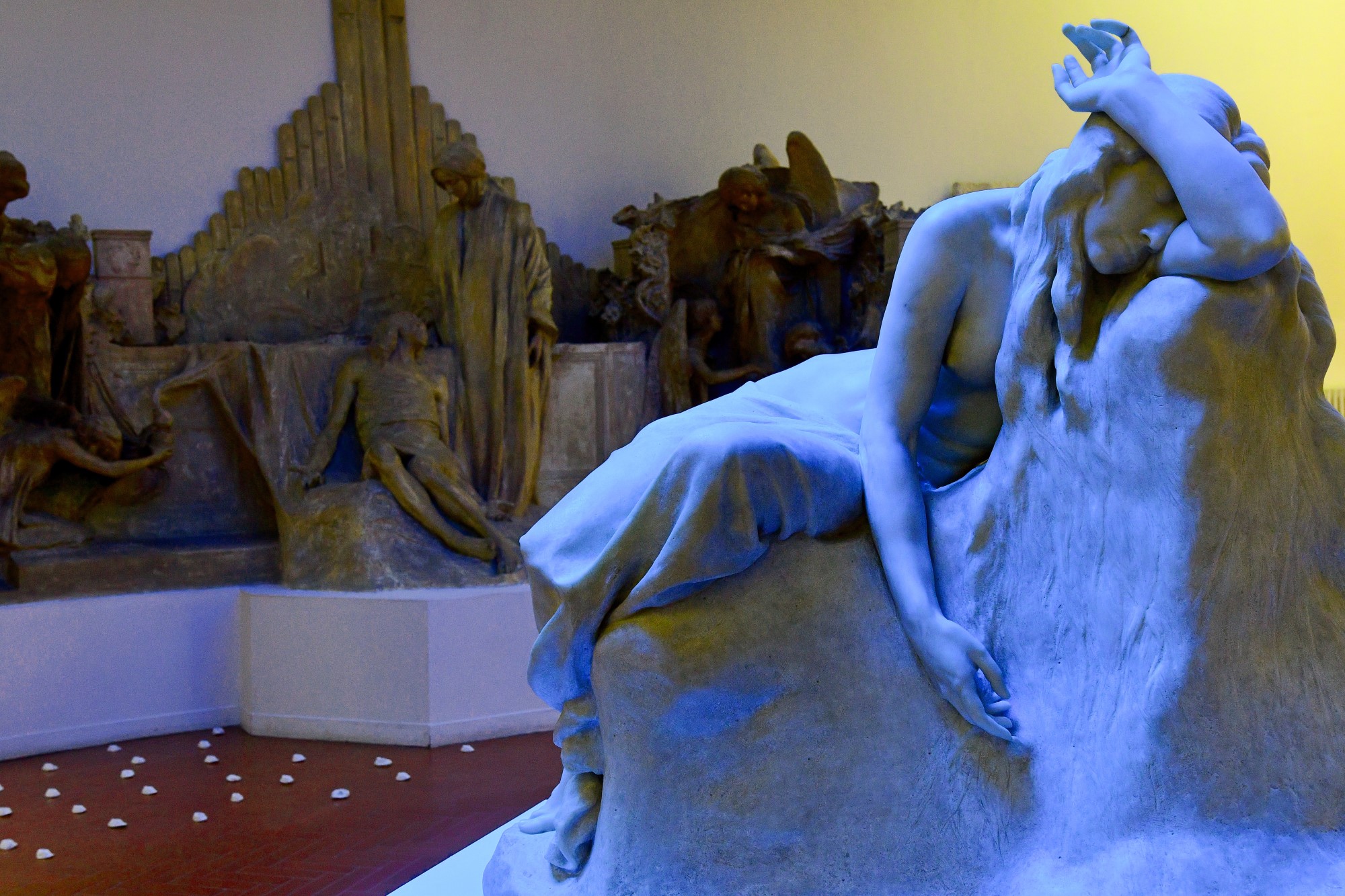 Installation detail, “The Factum”, Museo Pietro Canonica a Villa Borghese, Rome, 2021