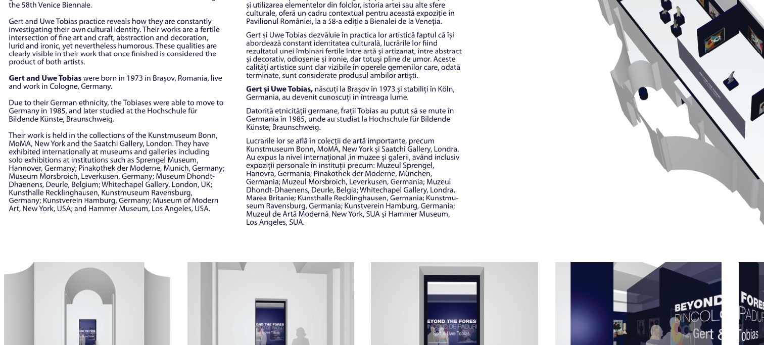 Beyond the Forest / Dincolo de Pădure, curatorial proposal for the Romanian Pavilion, 58th Venice Biennale, 2019