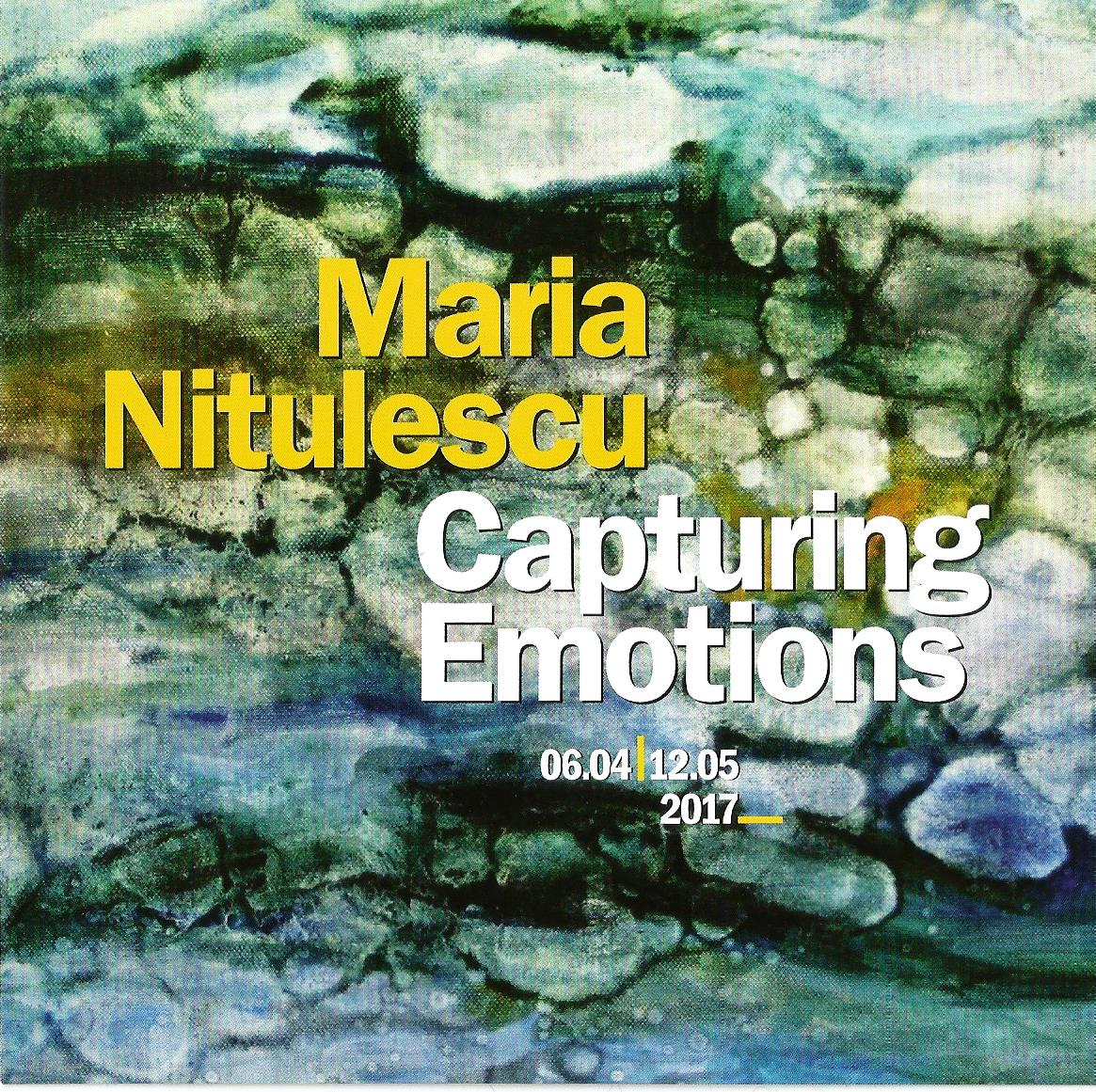 Invitation, “Capturing Emotions”, Romanian Cultural Institute, RKI Galerie, Berlin, 2017, front