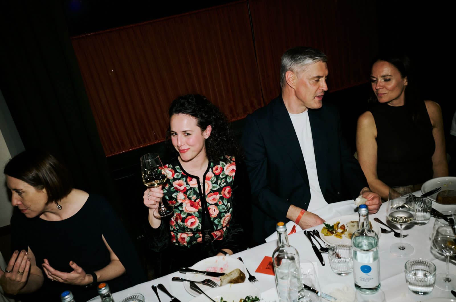 From left to right: Barbara Russ, Maria Nitulescu, Mike Langhammer, Sandra Haller, at the Est. launch party, Château Royal, Berlin, 17 September 2026